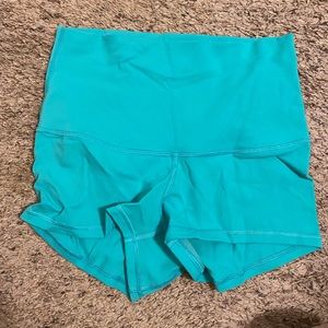 High waisted boogie shorts